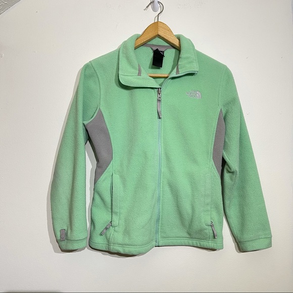 The North Face Fleece Full Zip Jacket Girls Large - Picture 2 of 10